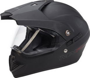 helm-beon-mxr-mat-zwart